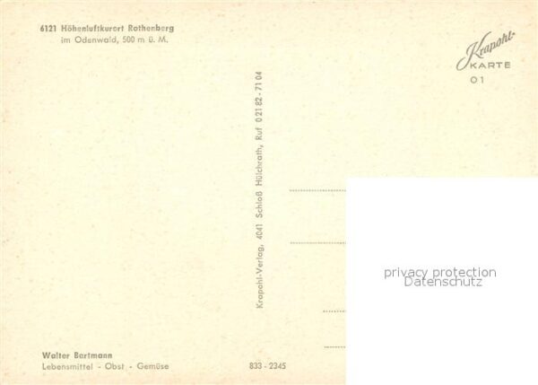 Rothenberg Odenwald Fliegeraufnahme – Bild 2
