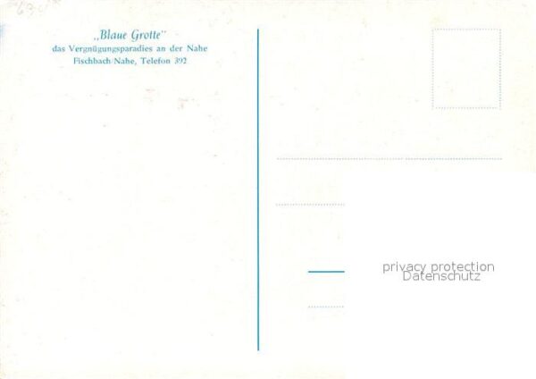 Fischbach Nahe Blaue Grotte Vergnuegungsparadies – Bild 2