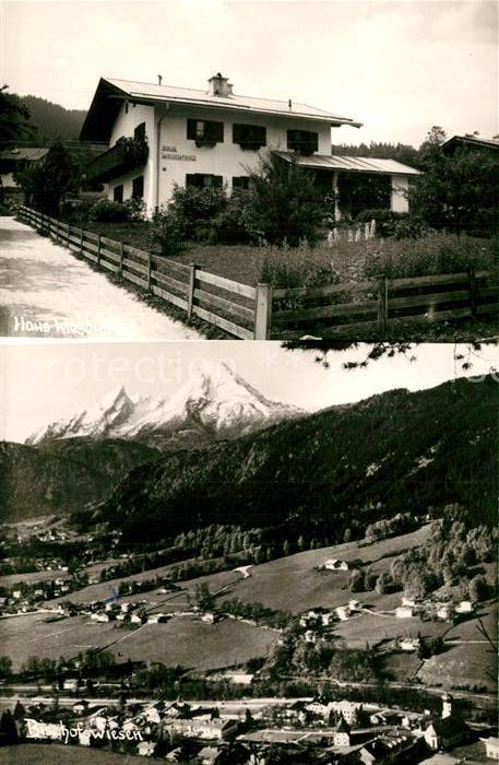 Bischofswiesen Haus Wiesenfried Panorama