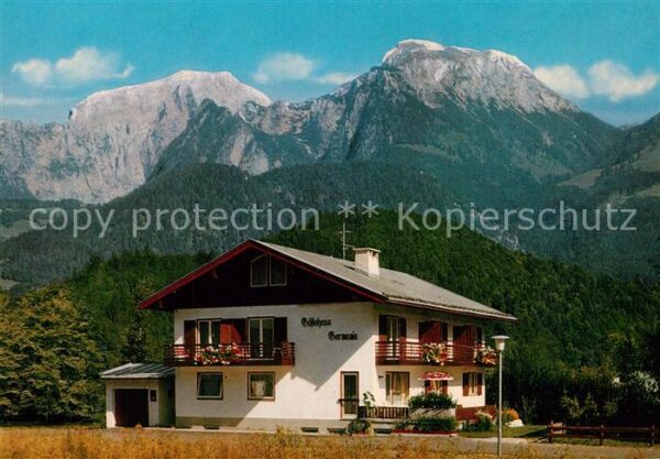 Schoenau Berchtesgaden Gaestehaus Germania