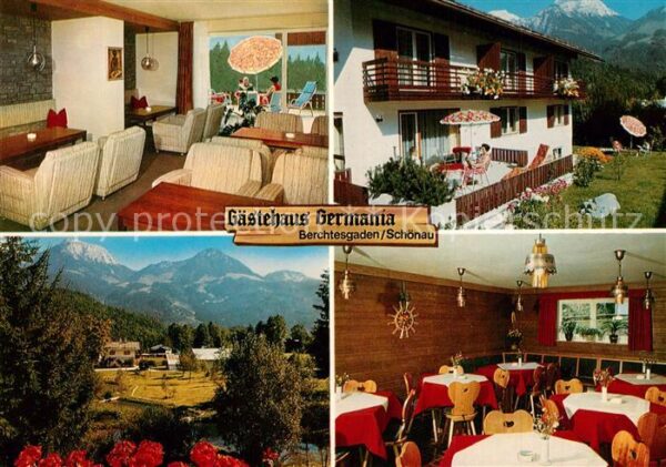 Schoenau Berchtesgaden Gaestehaus Germania