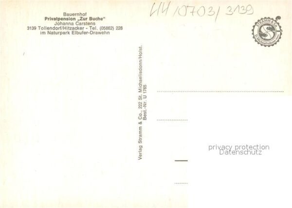 Tollendorf Bauernhof Privatpension Zur Buche – Bild 2