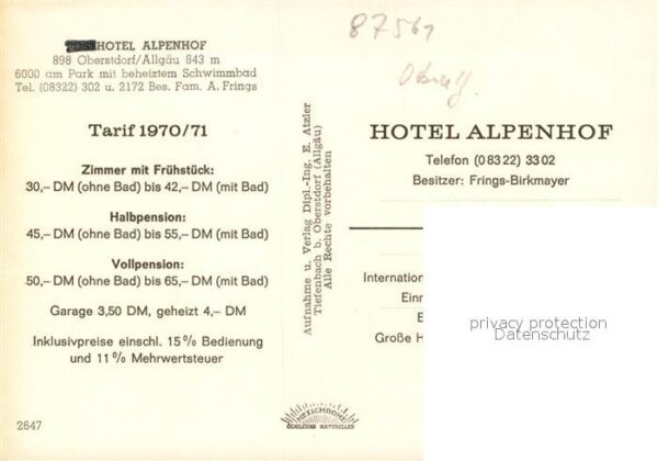 Oberstdorf Hotel Alpenhof – Bild 2