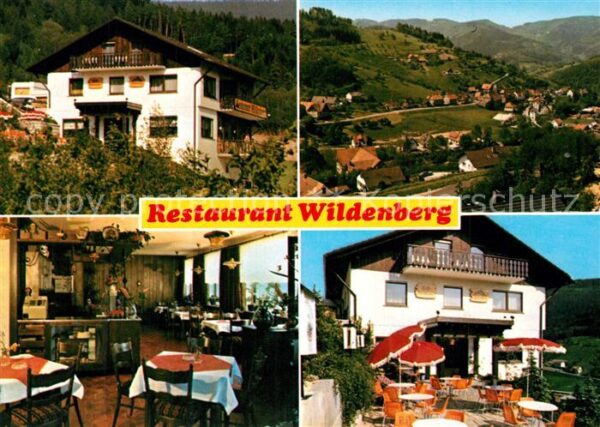 Seebach Ottenhoefen Schwarzwald Restaurant Wildenberg Panorama
