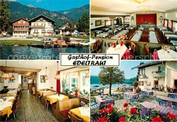 Walchensee Gasthof Pension Edeltraut