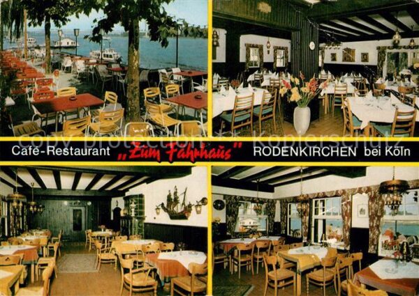 Rodenkirchen Koeln Cafe Restaurant Zum Faehrhaus