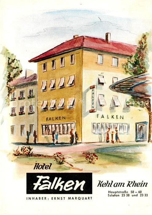 Kehl Rhein Hotel Falken