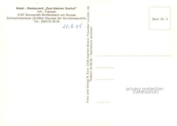 Woffelsbach Hotel Zum kleinen Seehof – Bild 2