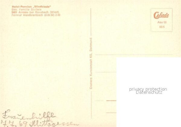 Arnsau Hotel Pension Wiedfriede – Bild 2