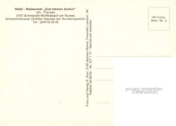 Woffelsbach Hotel Zum kleinen Seehof – Bild 2