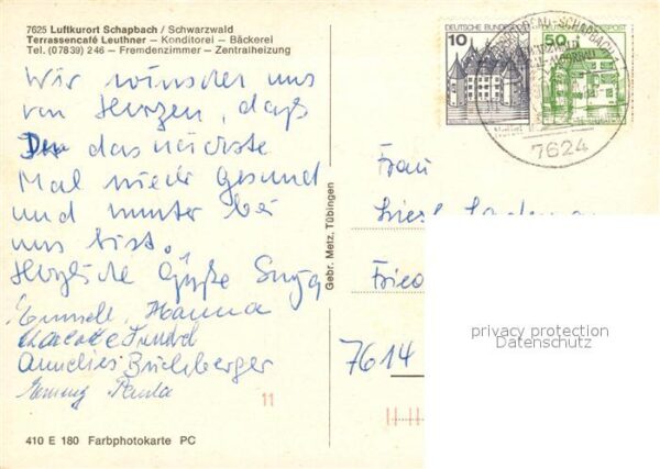 Schapbach Terrassencafe Leuthner – Bild 2