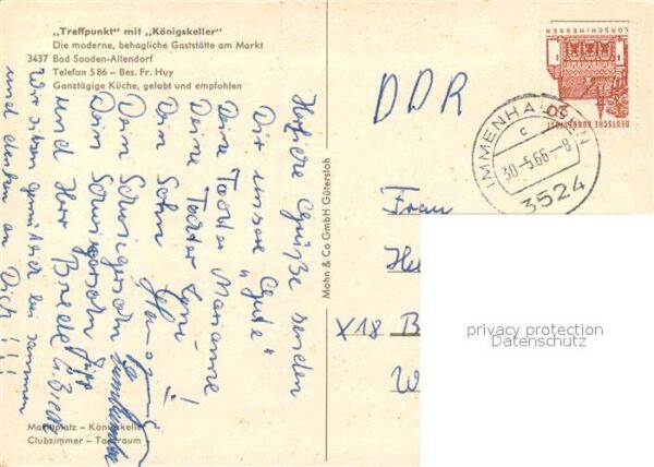 Bad Sooden-Allendorf Treffpunkt Koenigskeller – Bild 2