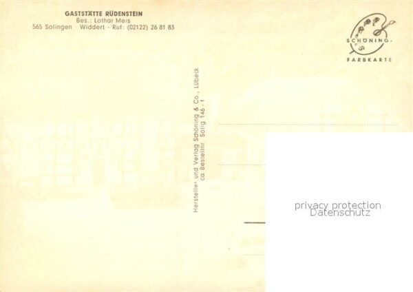 Widdert Gaststaette Ruedenstein – Bild 2