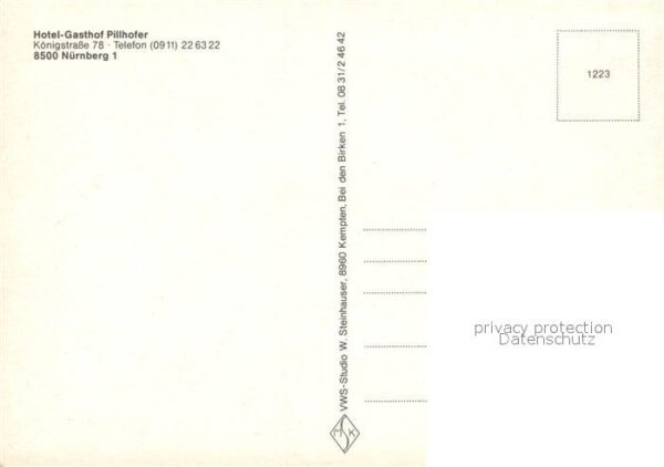 Nuernberg Hotel Gasthof Pillhofer – Bild 2