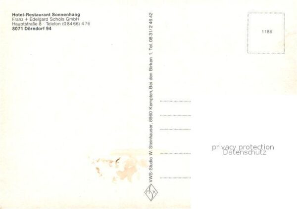 Doerndorf Mittelfranken Hotel Restaurant Sonnenhang – Bild 2