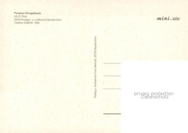 Neukirchen Knuellgebirge Pension Klingelbach – Bild 2
