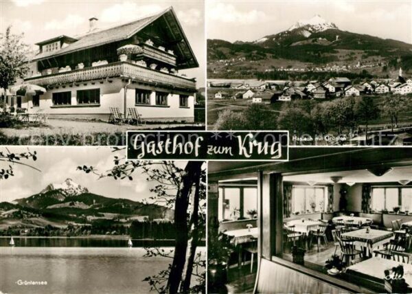Haslach Haldenwang Gasthof Pension Zum Krug