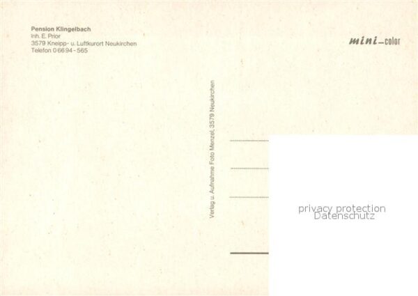 Neukirchen Knuellgebirge Pension Klingelbach – Bild 2