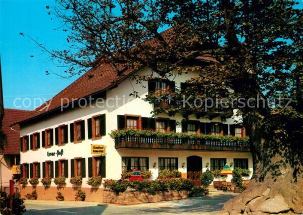 Simonswald Simonswaeldertal Gasthof Pension Krone Post