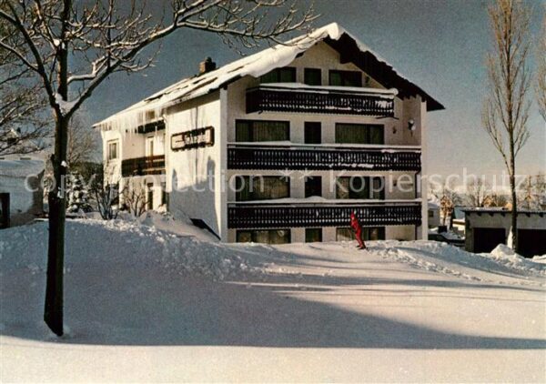 Bischofsgruen Hotel Pension Vier Jahreszeiten Winter
