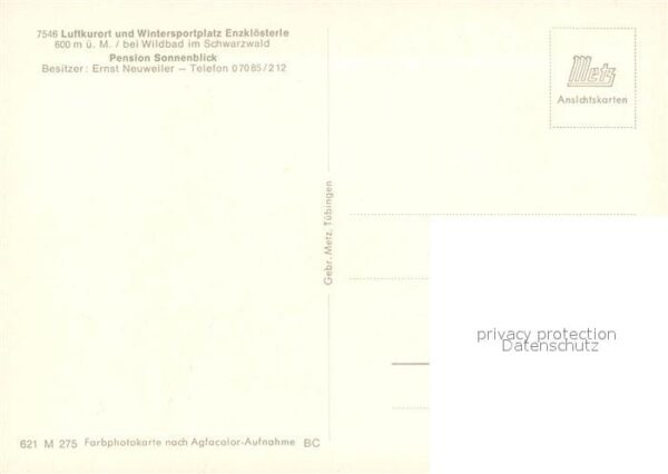 Enzkloesterle Pension Sonnenblick – Bild 2