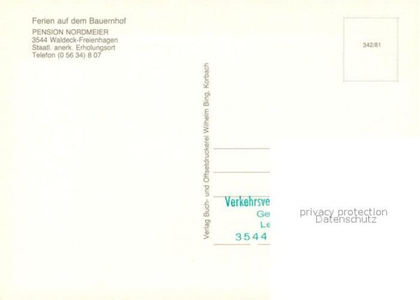 Freienhagen Waldeck Pension Nordmeier – Bild 2
