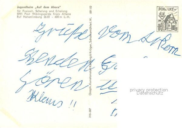 Wiblingwerde Jugendheim Auf dem Ahorn – Bild 2