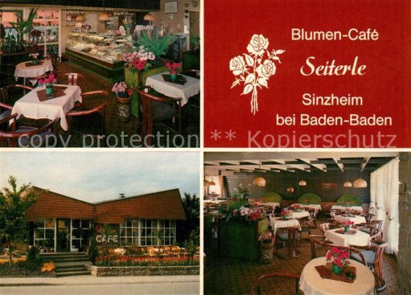 Sinzheim Blumen Cafe Seiterle