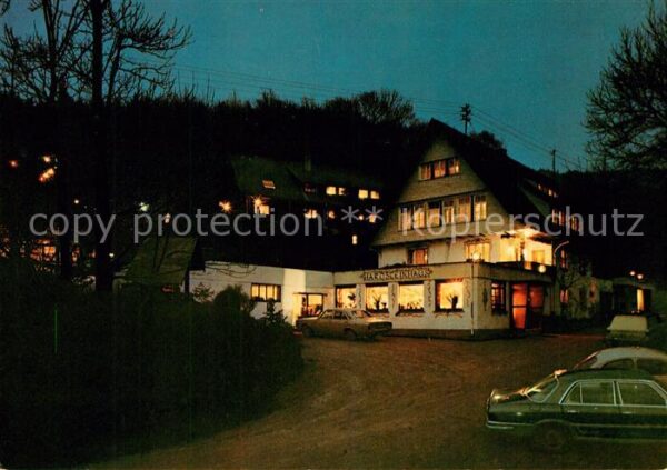 Lauf Baden Hardsteinhaus Abend