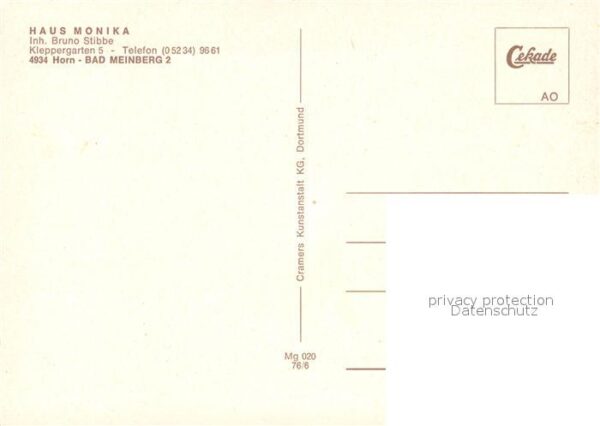 Horn-Bad Meinberg Haus Monika – Bild 2