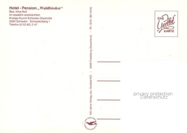 Schwalenberg Hotel Pension Waldfrieden – Bild 2