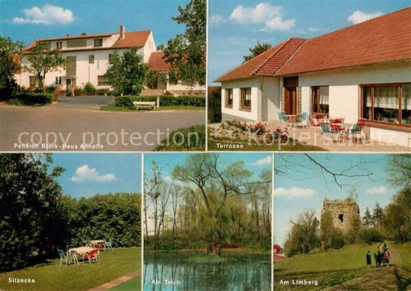 Bad Holzhausen Luebbecke Pension Stork Haus Annelie Terrasse Sitzecke Limberg