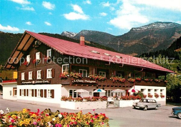 Oberstaufen Alpengasthof Goldenes Kreuz