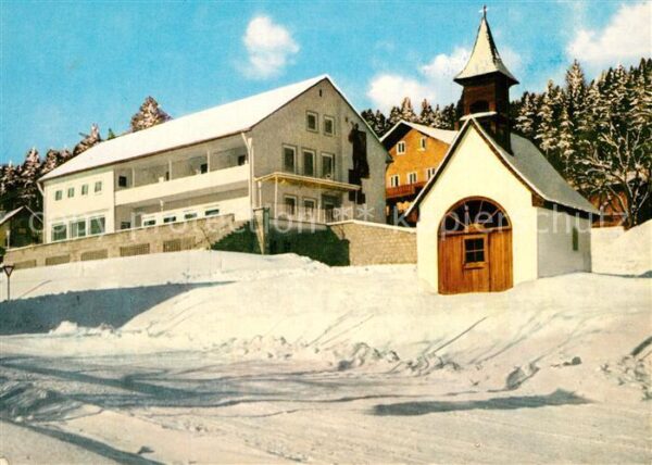 Bayerisch Eisenstein Hotel Cafe Bayrisch Haeusl Kapelle