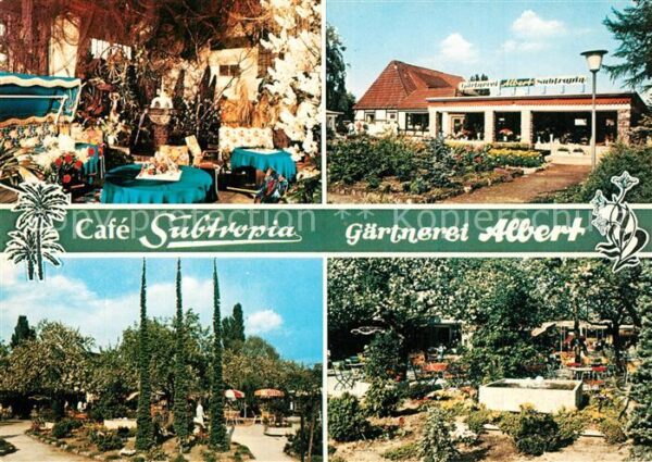 Bremen Cafe Subtropia Gaertnerei Albert
