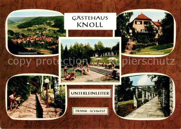Unterleinleiter Gaestehaus Knoll Panorama Kegelbahn
