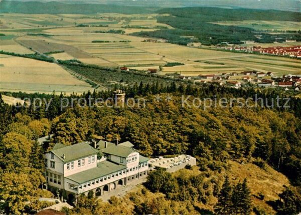 Goslar Fliegeraufnahme Berghotel Steinberg