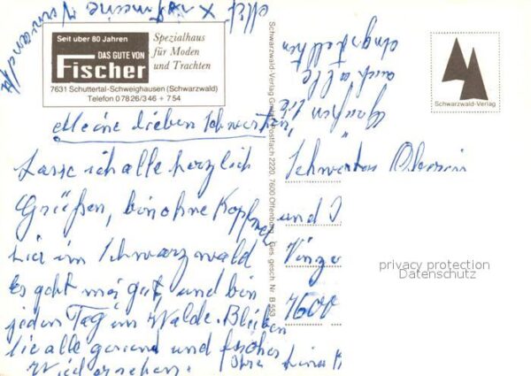 Schweighausen Schuttertal Spezialhaus Moden Trachten Fischer – Bild 2