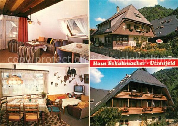 Utzenfeld Schwarzwald Haus Schuhmacher