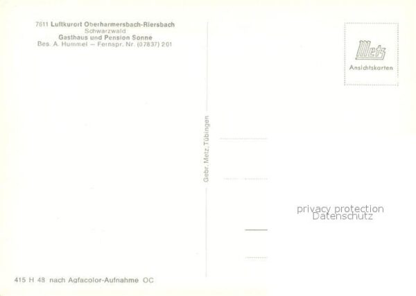 Riersbach Gasthaus Pension Sonne – Bild 2