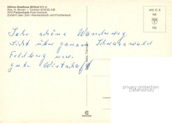 Fischerbach Hoehengasthaus Nillhof – Bild 2