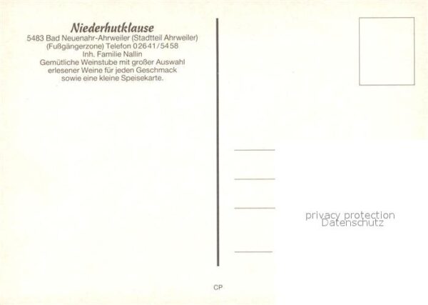 Ahrweiler Ahr Niederhutklause – Bild 2