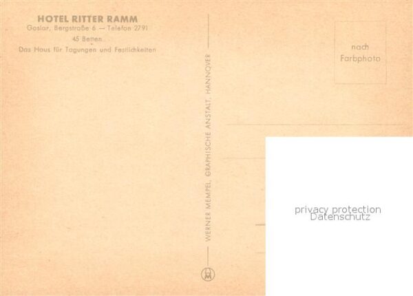 Goslar Hotel Ritter Ramm – Bild 2