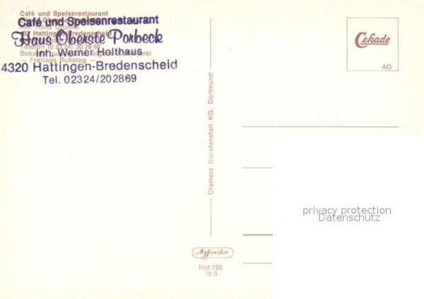 Bredenscheid Hattingen Cafe Restaurant Haus Oberste Porbeck – Bild 2