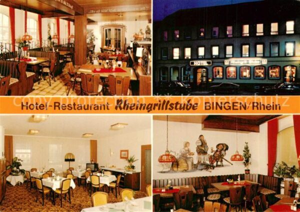 Bingen Rhein Hotel Restaurant Rheingrillstube