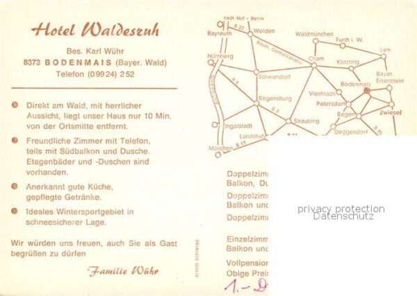 Bodenmais Hotel Waldesruh – Bild 2