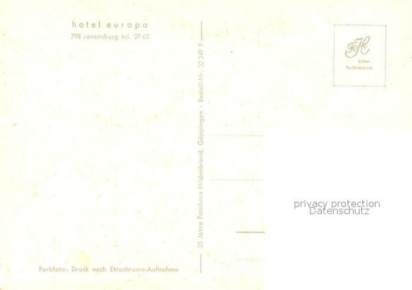 Ravensburg Wuerttemberg Hotel Europa – Bild 2