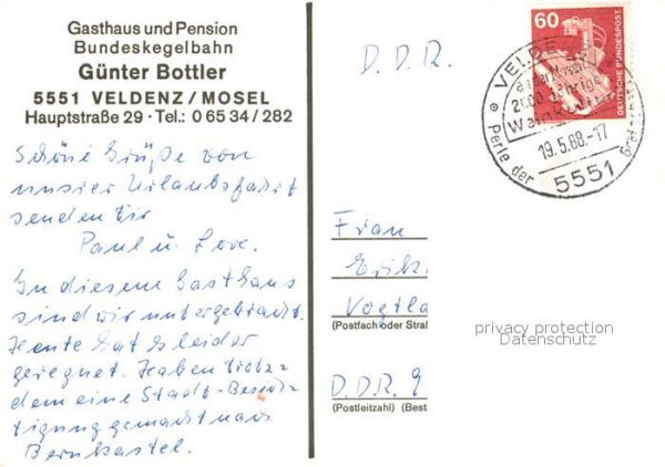Veldenz Gasthaus Pension Bottler – Bild 2