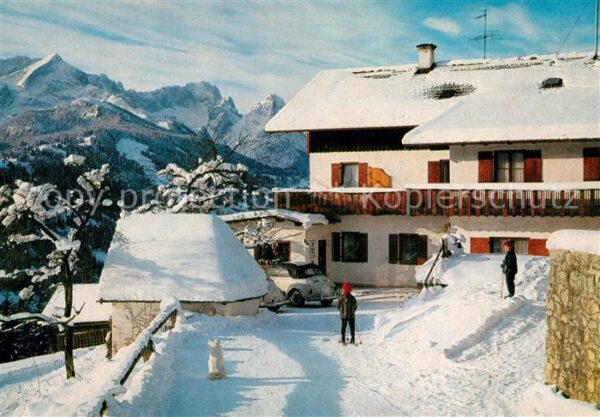 Garmisch-Partenkirchen Berggasthof Pfeifferalm Winter
