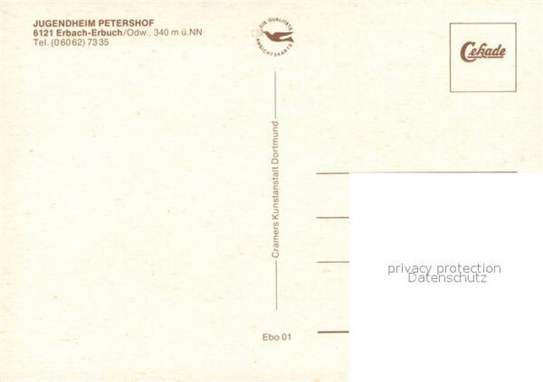 Erbuch Jugendheim Petershof – Bild 2